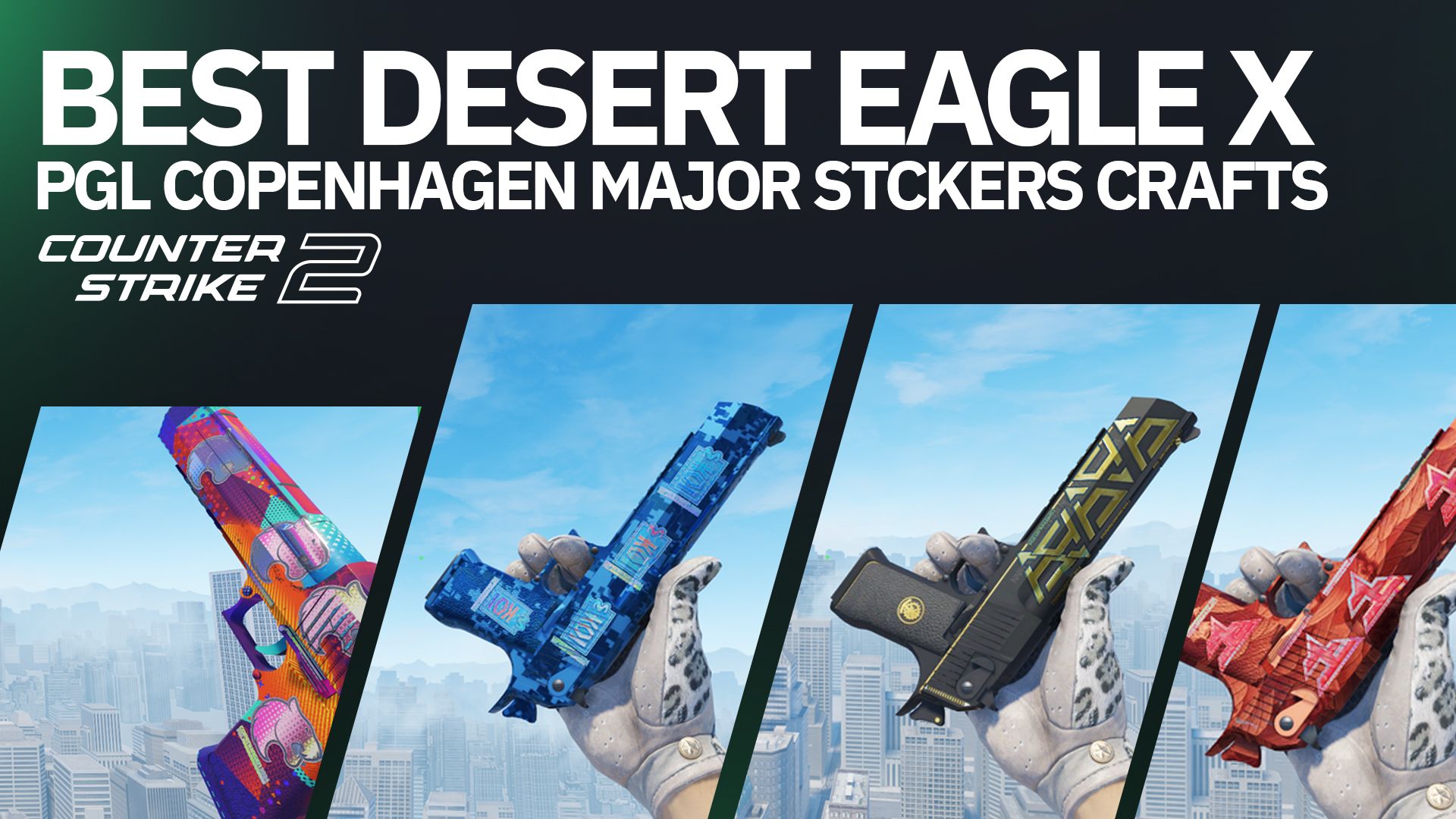 Best Desert Eagle X PGL Copenhangen Stickers Crafts