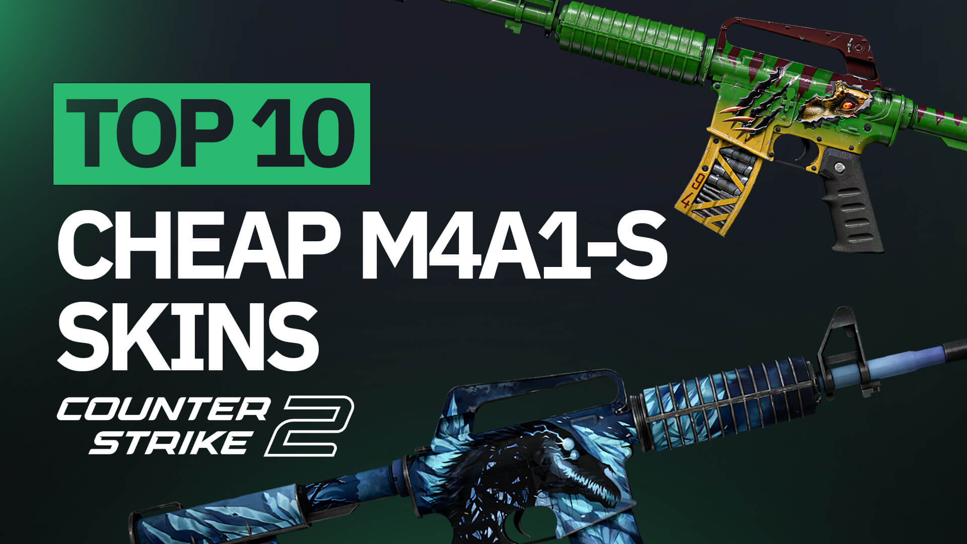 BEST CHEAP M4A1-S SKINS in CS2 for Under 10$ (Budget M4 Skins 2023