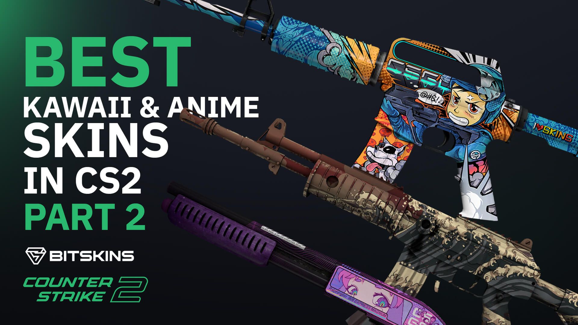 Best Anime & Kawaii Skins in CS2, Part 2