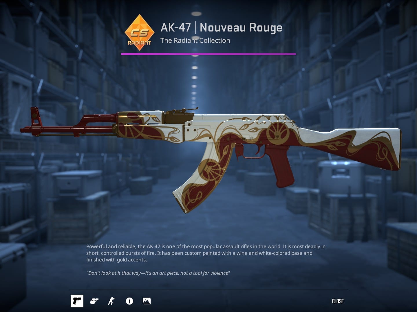 Main Rifle Skins: BetBoom