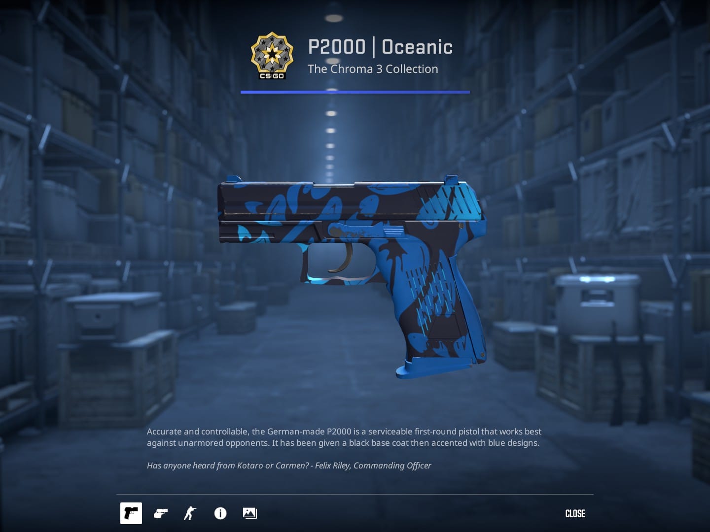 CS2 Skin Families: Oceanic