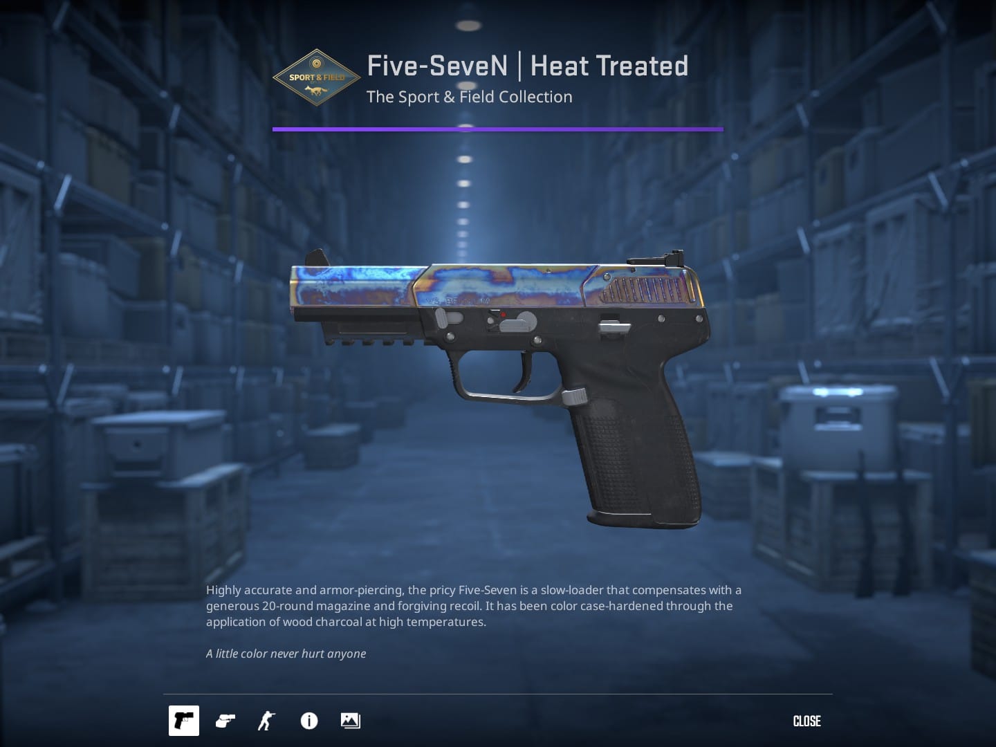 CS2 Skin Families: Heat Treated