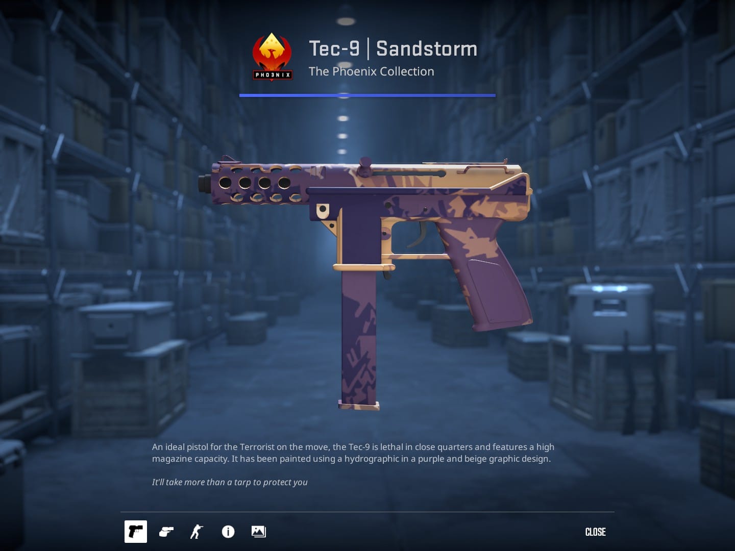 CS2 Skin Families: Sandstorm