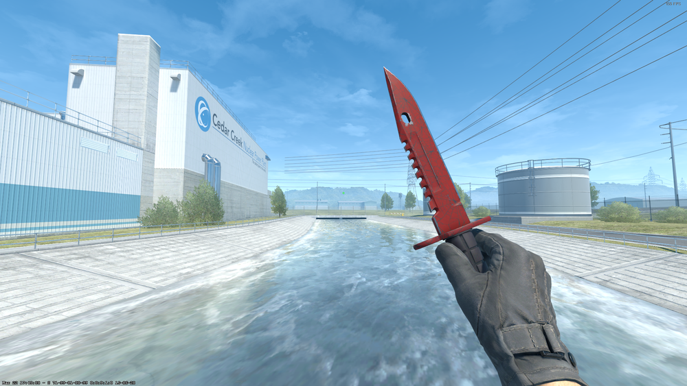 M9 Bayonet Crimson Web-Best Web Patterns