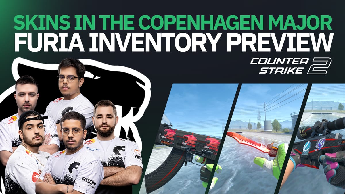 Skins in the Copenhagen 2024 Major: FURIA Inventory Preview!