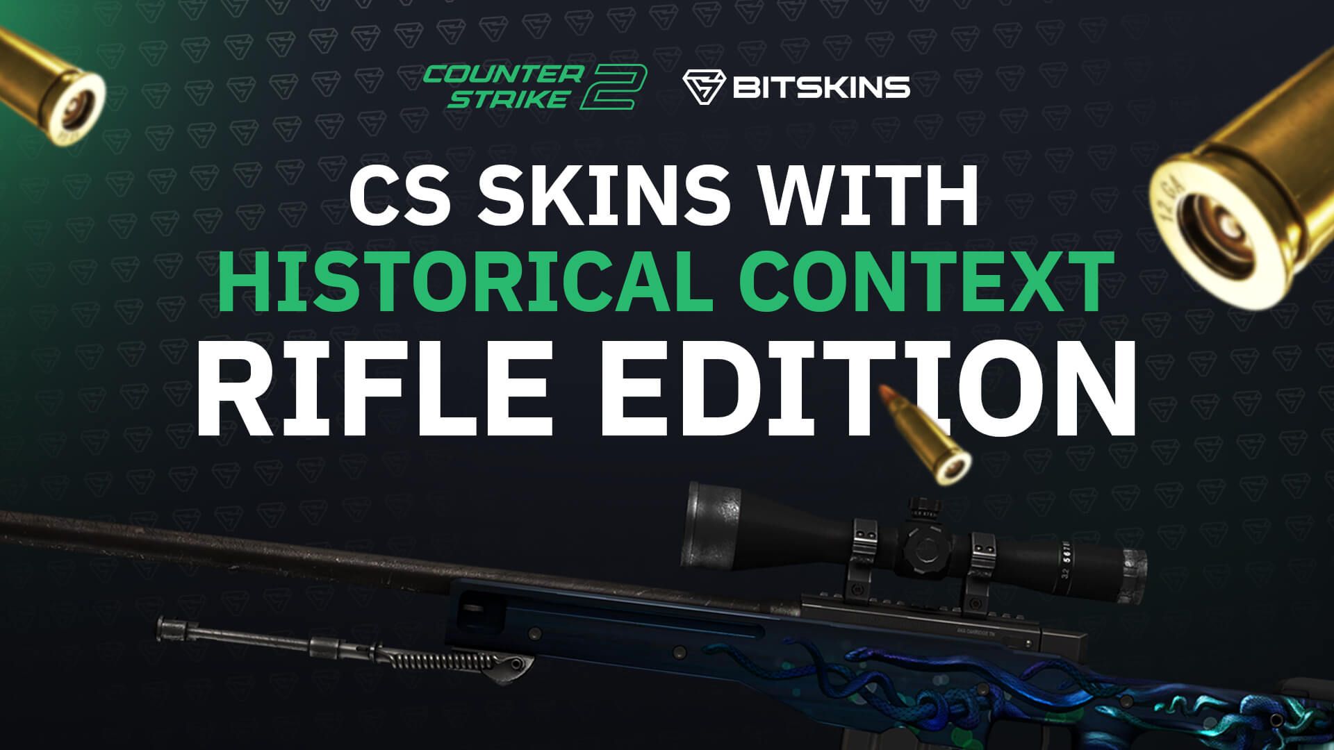 CS2 Skins with Historical Context: Rifle Edition