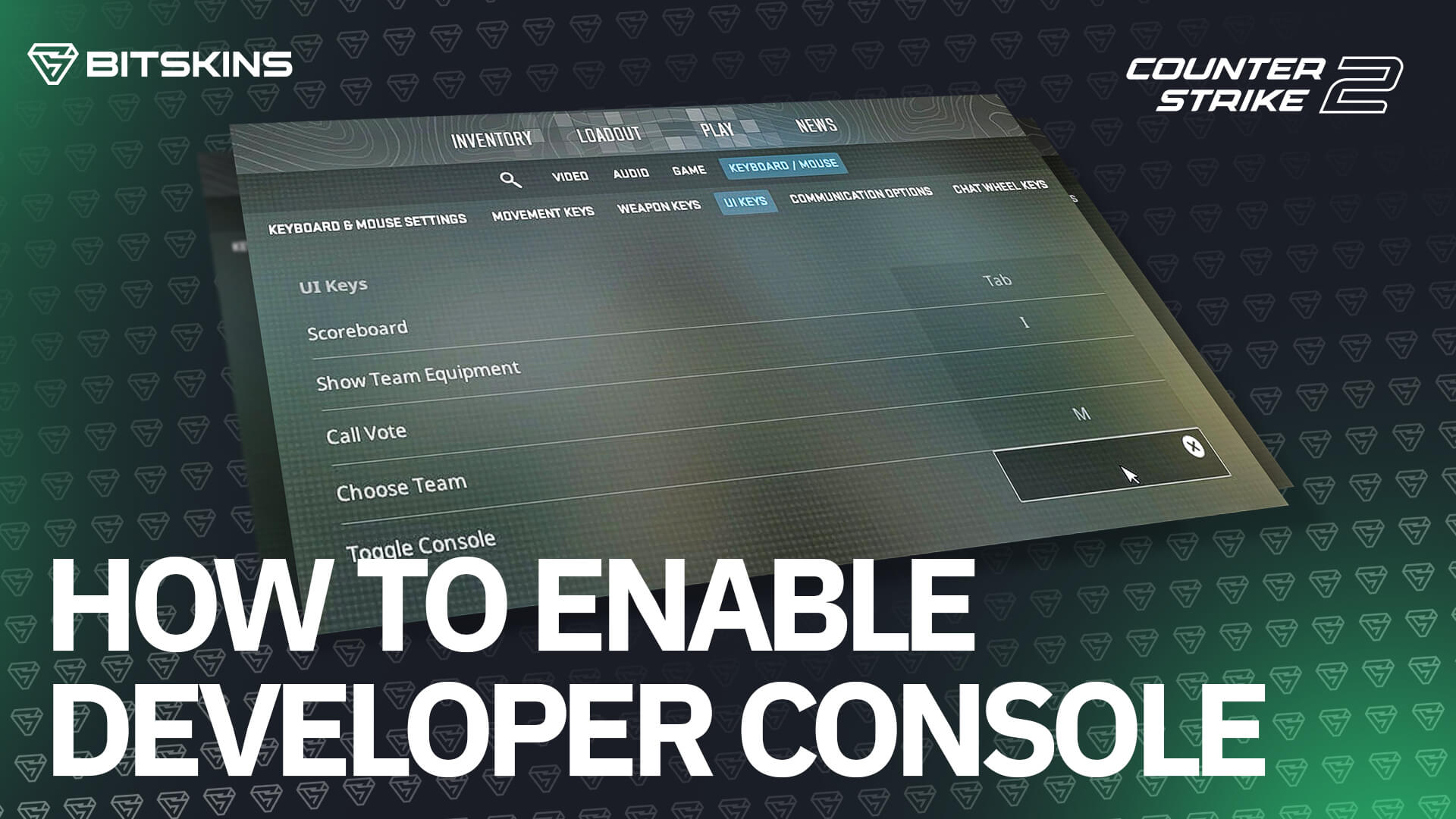 How To Enable Developer Console in CS2