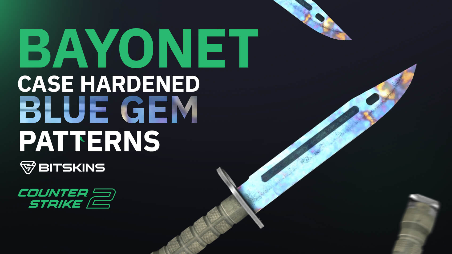Bayonet | Case Hardened Blue Gem Pattern Guide