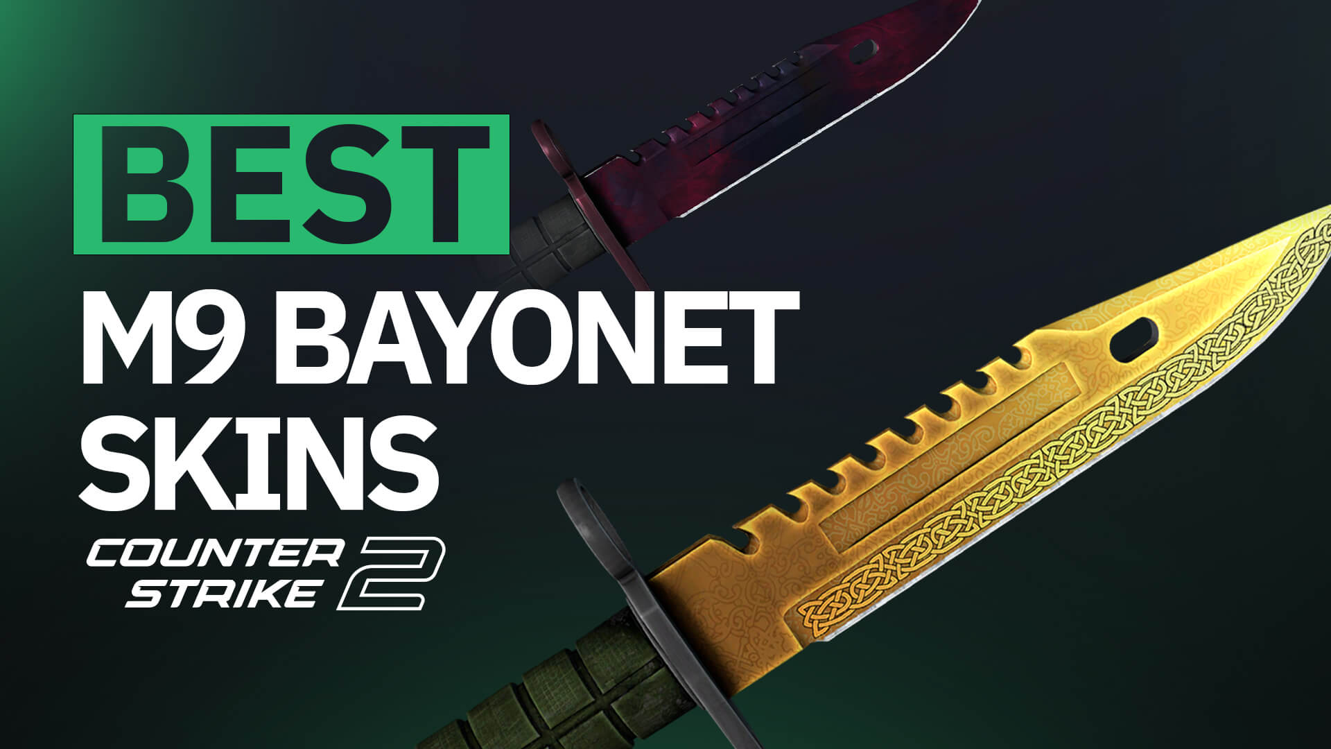 Best M9 Bayonet Skins in CS2