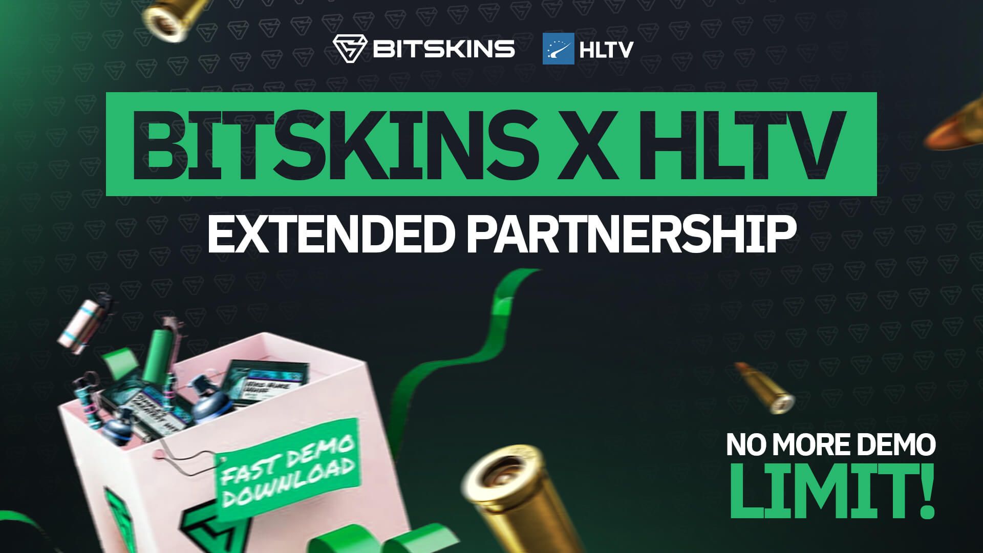 No More Demo Limit: BitSkins Extends its Partnership with HLTV.org