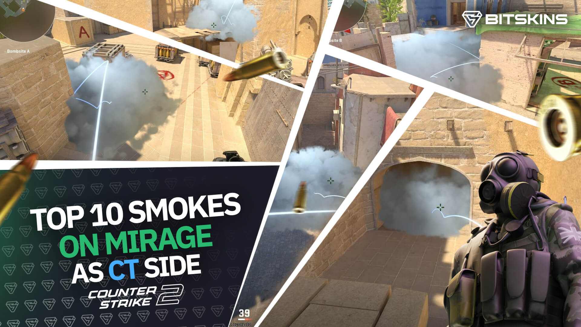 Top 10 Most USEFUL Mirage CT-Side Smokes