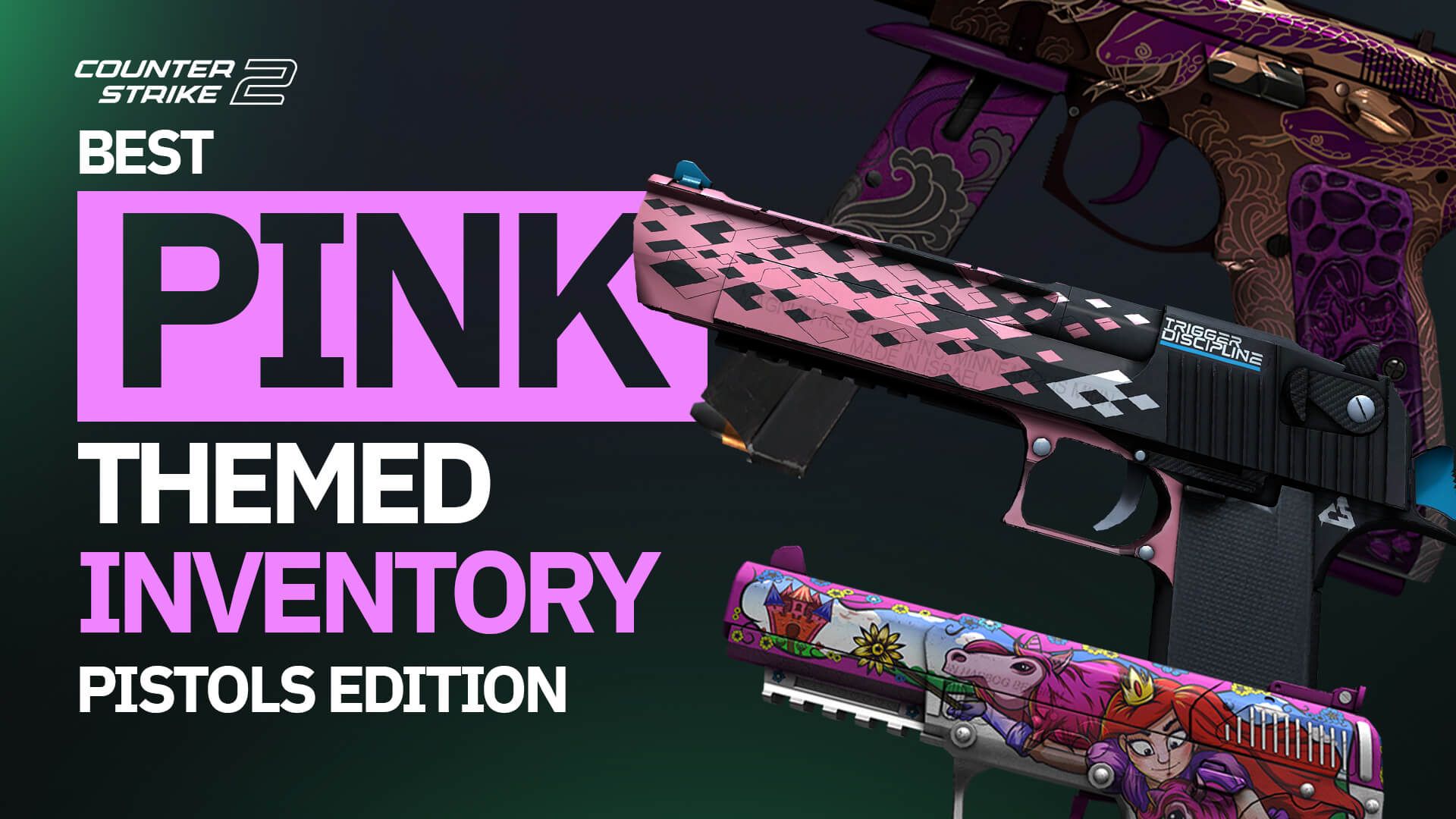 Best Pink Skins in CS2: Pistols Edition!