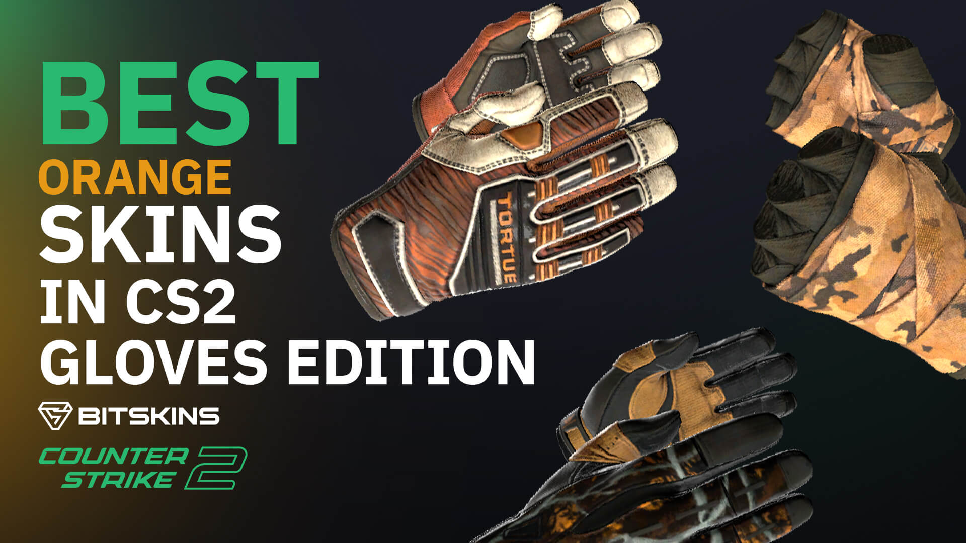 Best Orange CS2 Skins: Gloves Edition