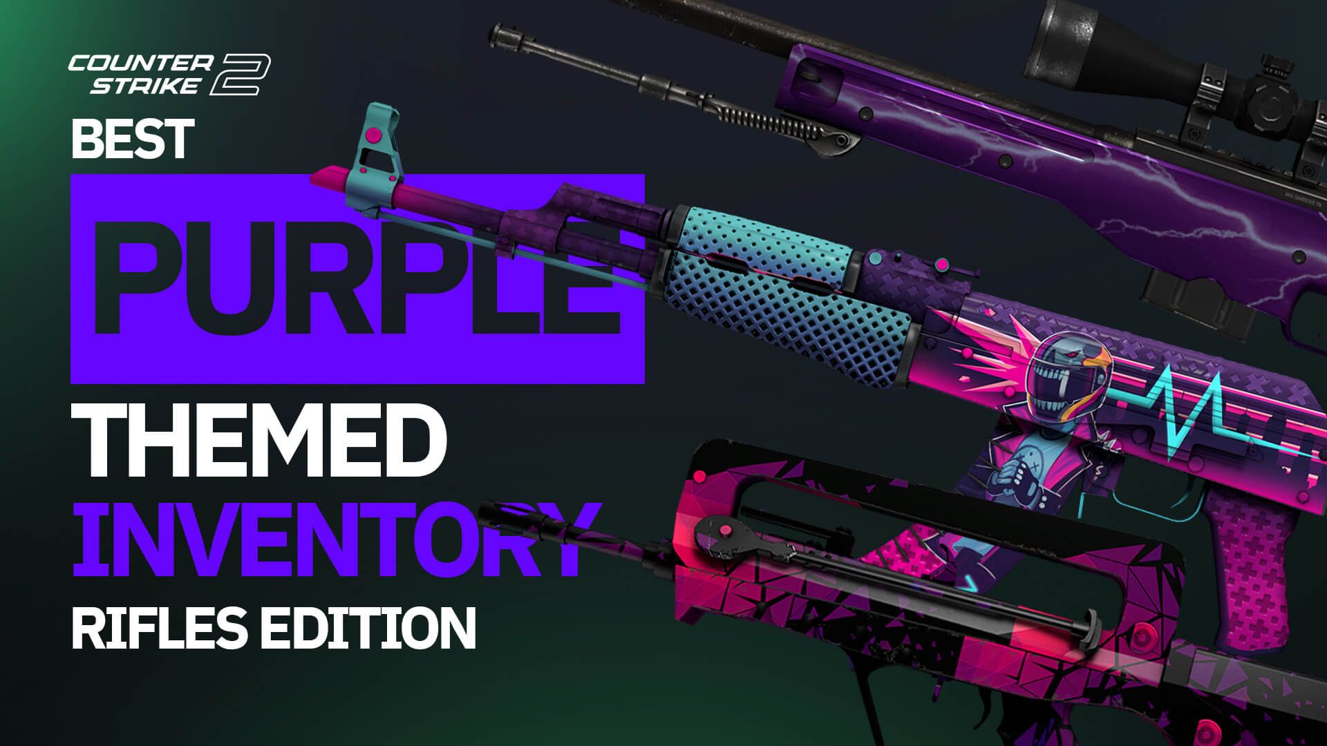 Best Purple CS2 Skins: Rifle Edition