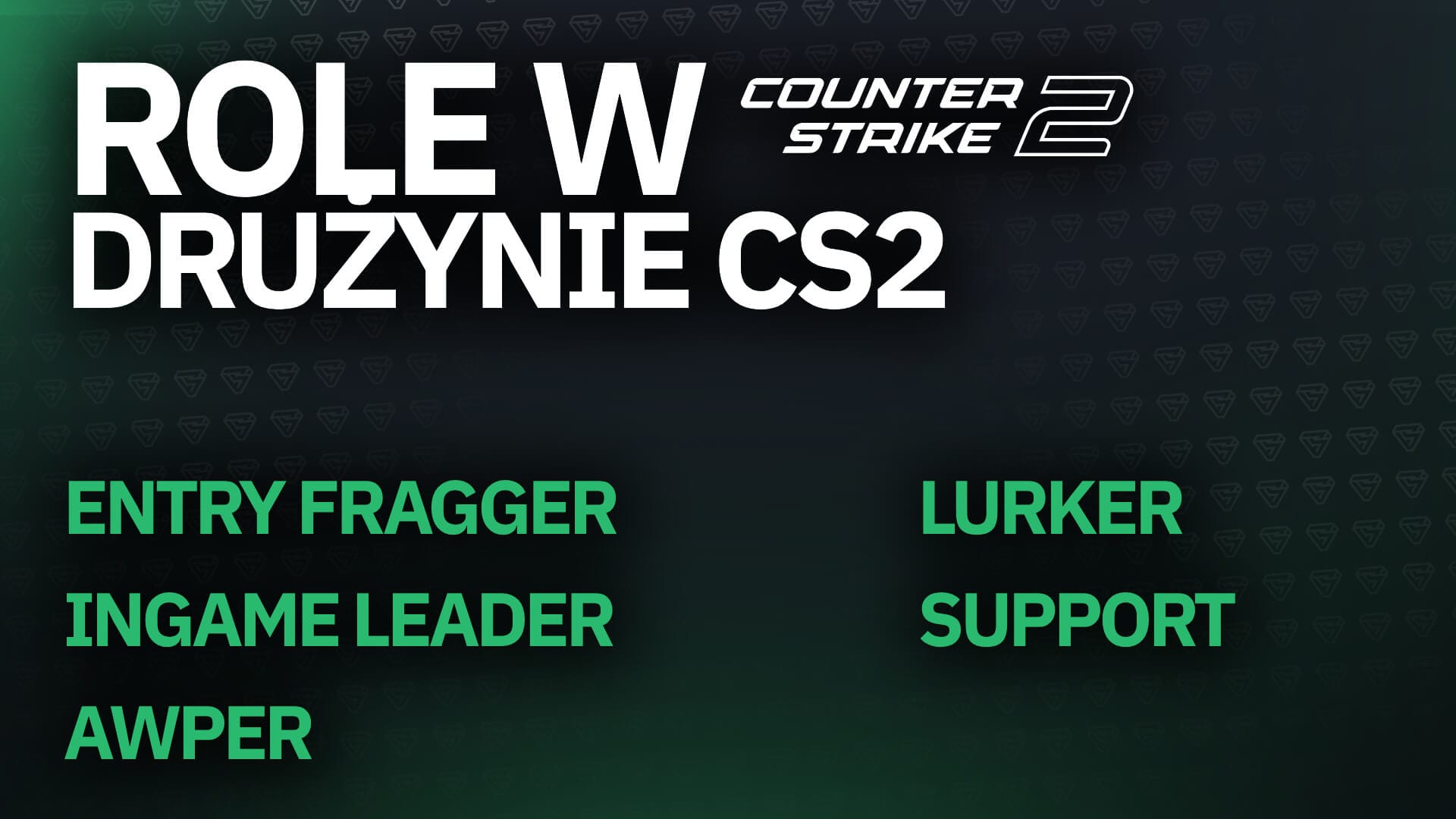 [PL] CS2: Role w drużynie