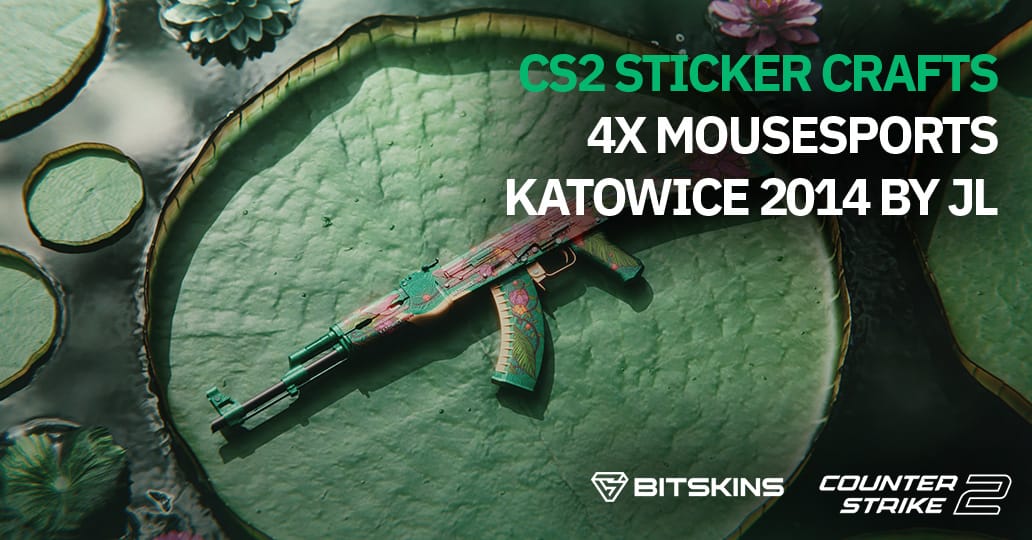 CS2 Sticker Crafts : 4x mousesports Katowice 2014 by jL