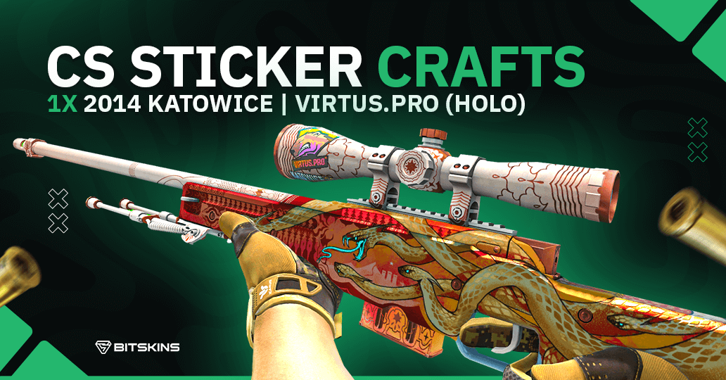 CS Sticker Crafts : 1x Virtus.Pro (holo) Katowice 2014