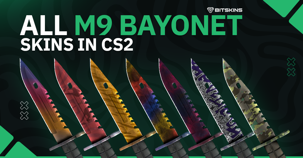 All M9 Bayonet Skins in CS2