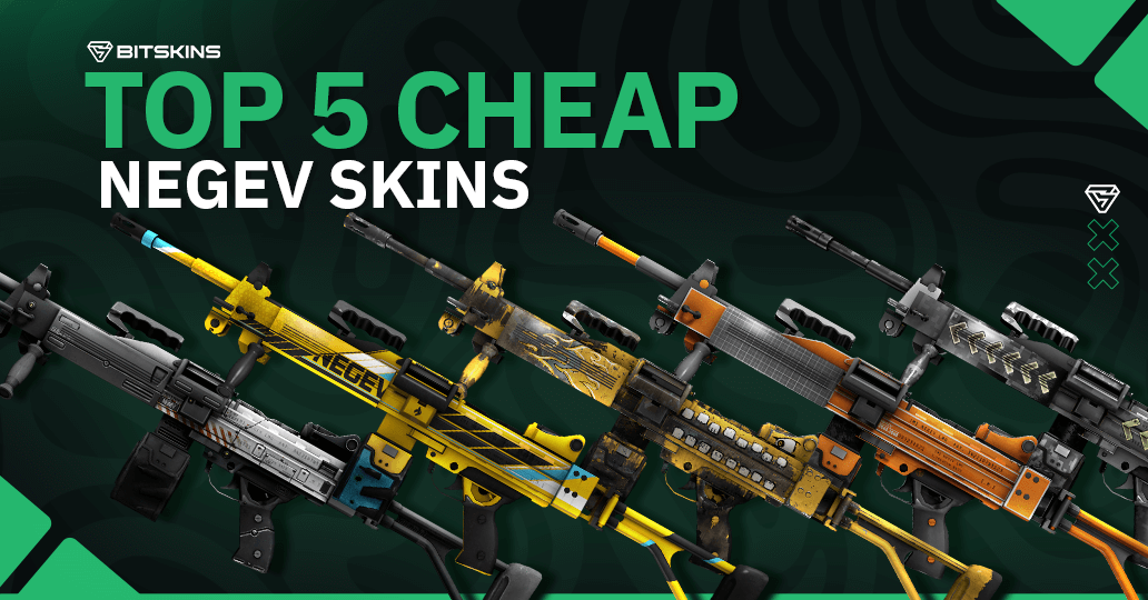 Top 5 Cheap Negev CS2 Skins