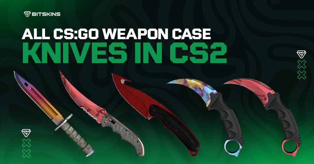 All CS:GO Weapon Case Knives in CS2