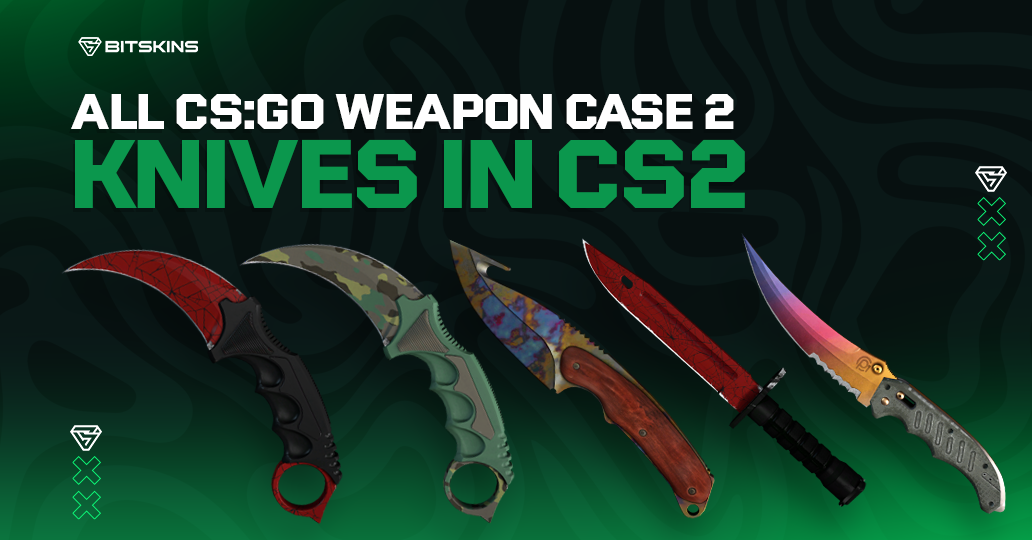 All CS:GO Weapon Case 2 Knives in CS2