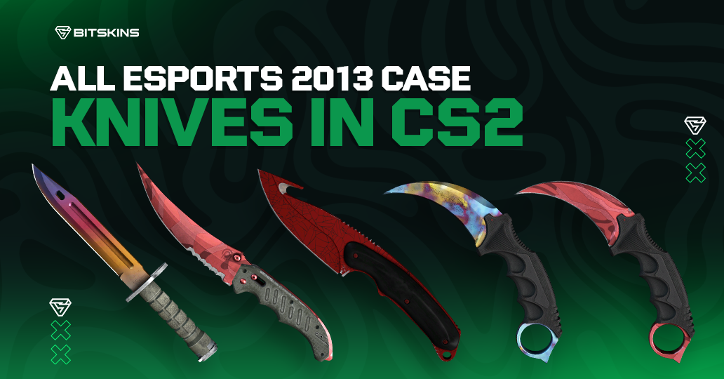All eSports 2013 Winter Case knives in CS2