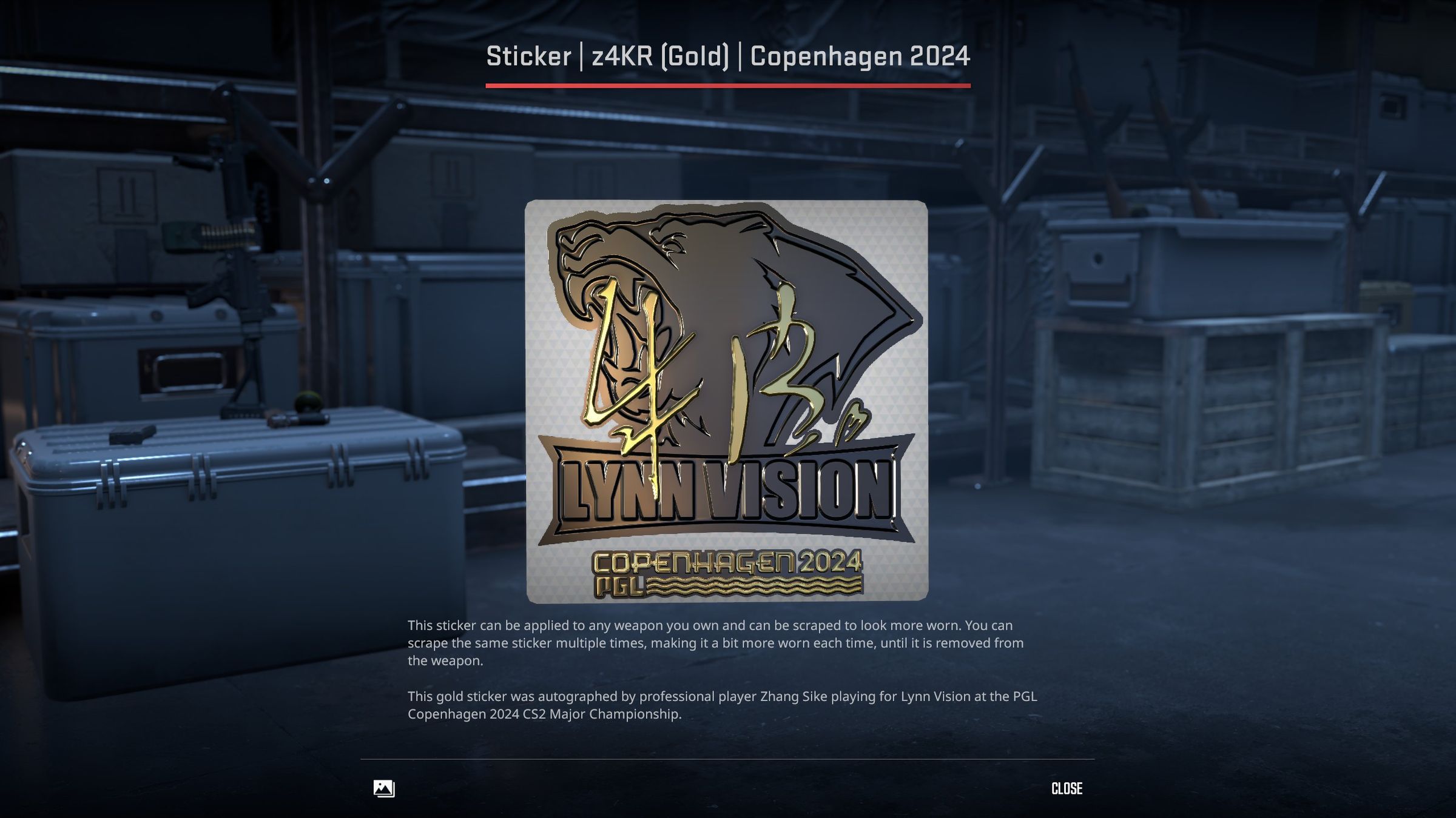 Most Expensive Copenhagen 2024 Stickers