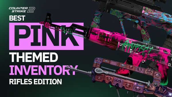 Best Pink-Themed Skins in CS2: Rifles Edition!