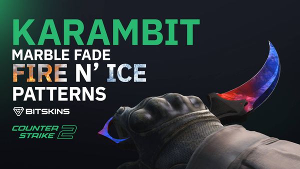Karambit | Marble Fade Fire n' Ice Patterns