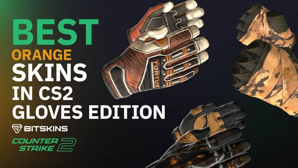 Best Orange CS2 Skins: Gloves Edition