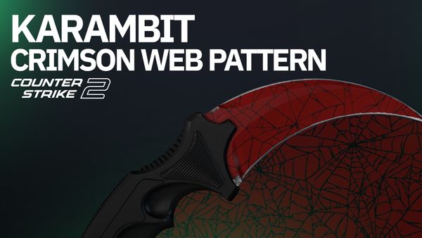 Karambit Crimson Web-Best Web Pattern Guide