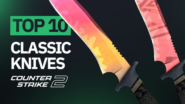 Top 10 Classic Knives in CS2