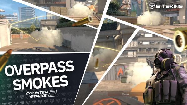 CS2 Overpass Smokes