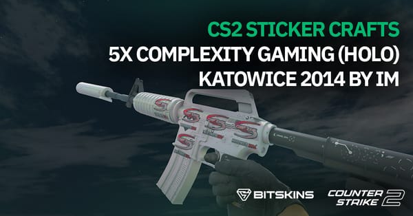 CS2 Sticker Crafts 5x compLexity Gaming (Holo) | Katowice 2014 by iM