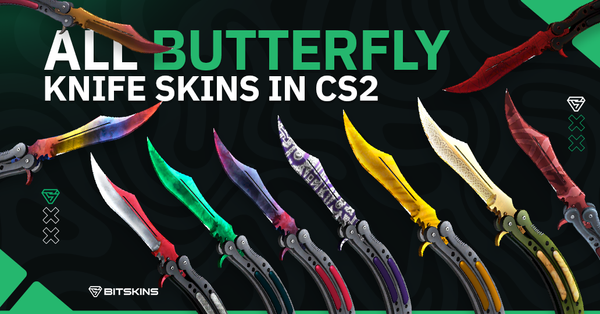 All Butterfly Knife Skins in CS2