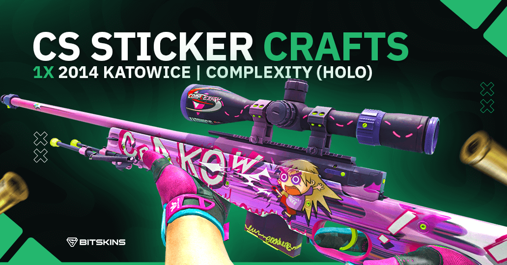 CS  Sticker Crafts : 1x Complexity (holo) Katowice 2014