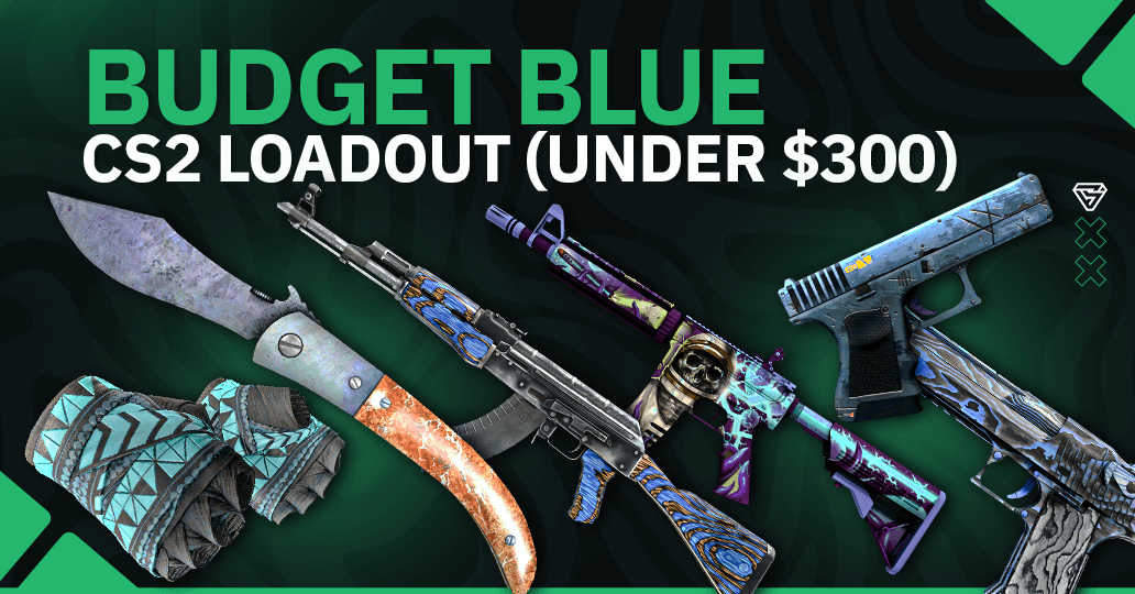 Budget Blue CS2 Loadout (Under $300)