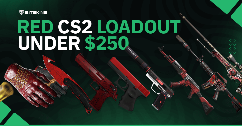 Low Tier Red CS2 Loadout (Under $250)