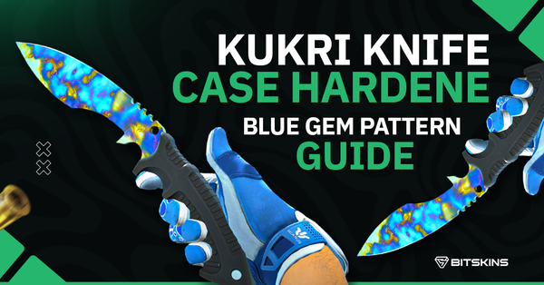 Kukri Knife | Case Hardened Blue Gem Pattern Guide