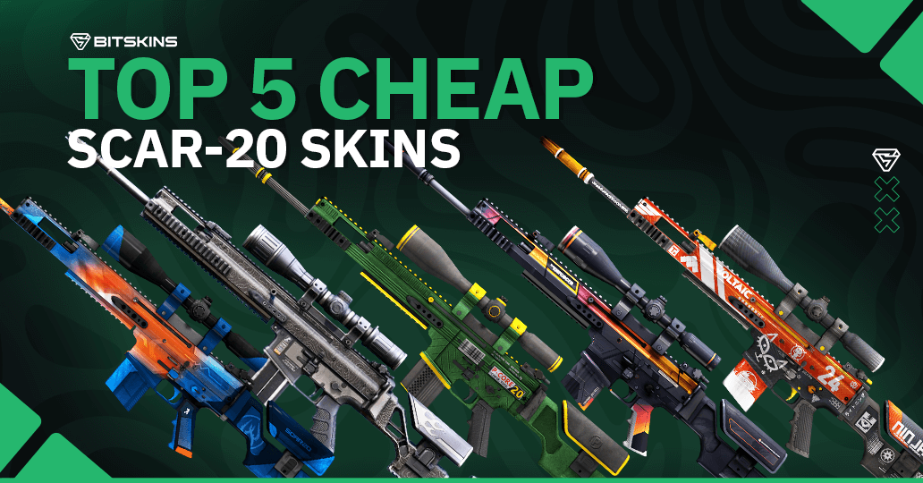 Top 5 Cheap SCAR-20 CS2 Skins