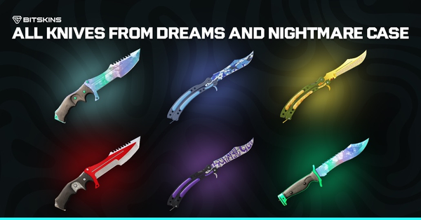 All Knives from Dreams and Nightmare Case