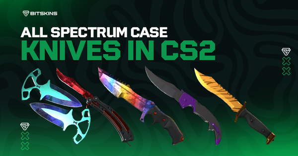 All Spectrum Case Knives in CS2